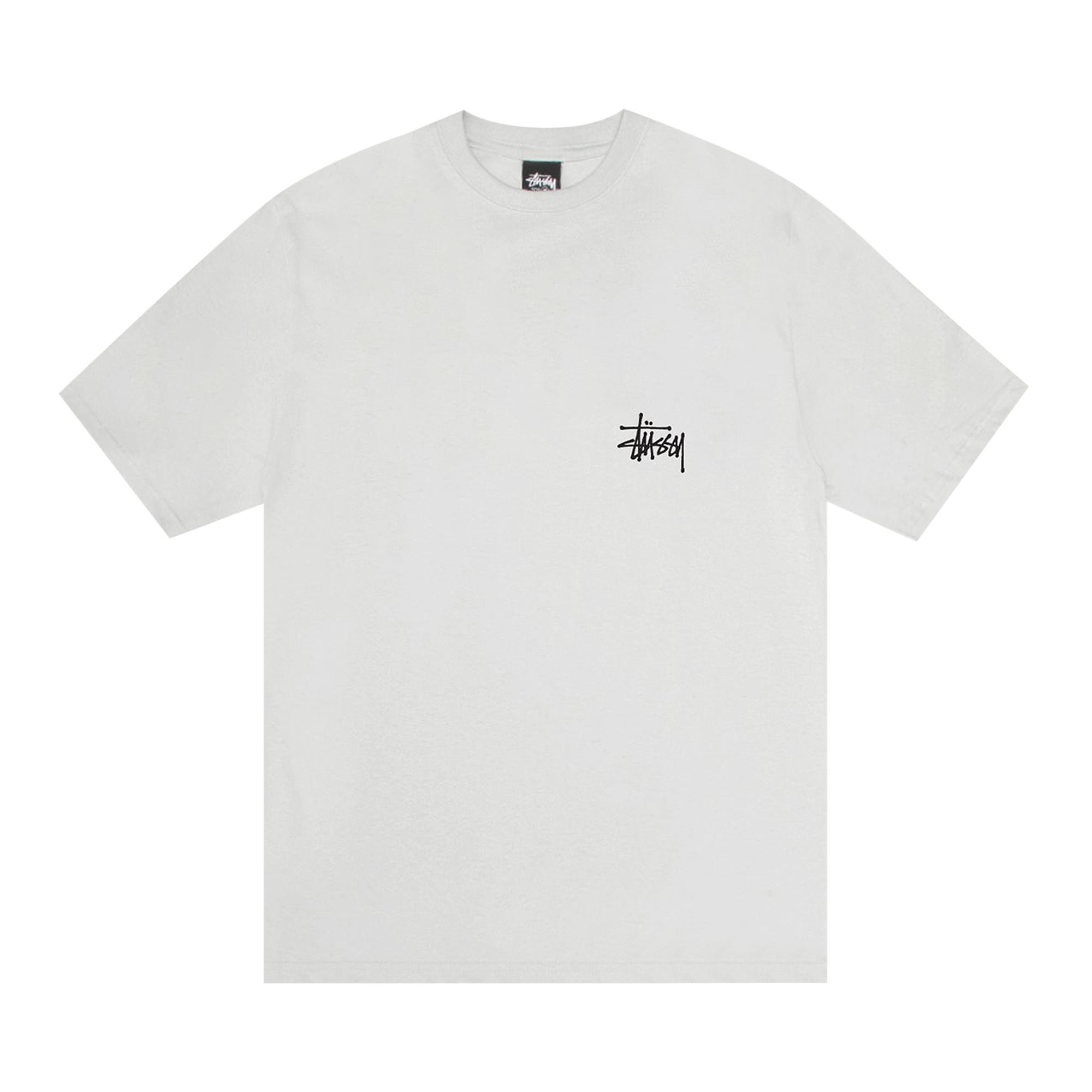 Pre-owned Stussy Basic Tee 'fog' | Grey | Men's Size M