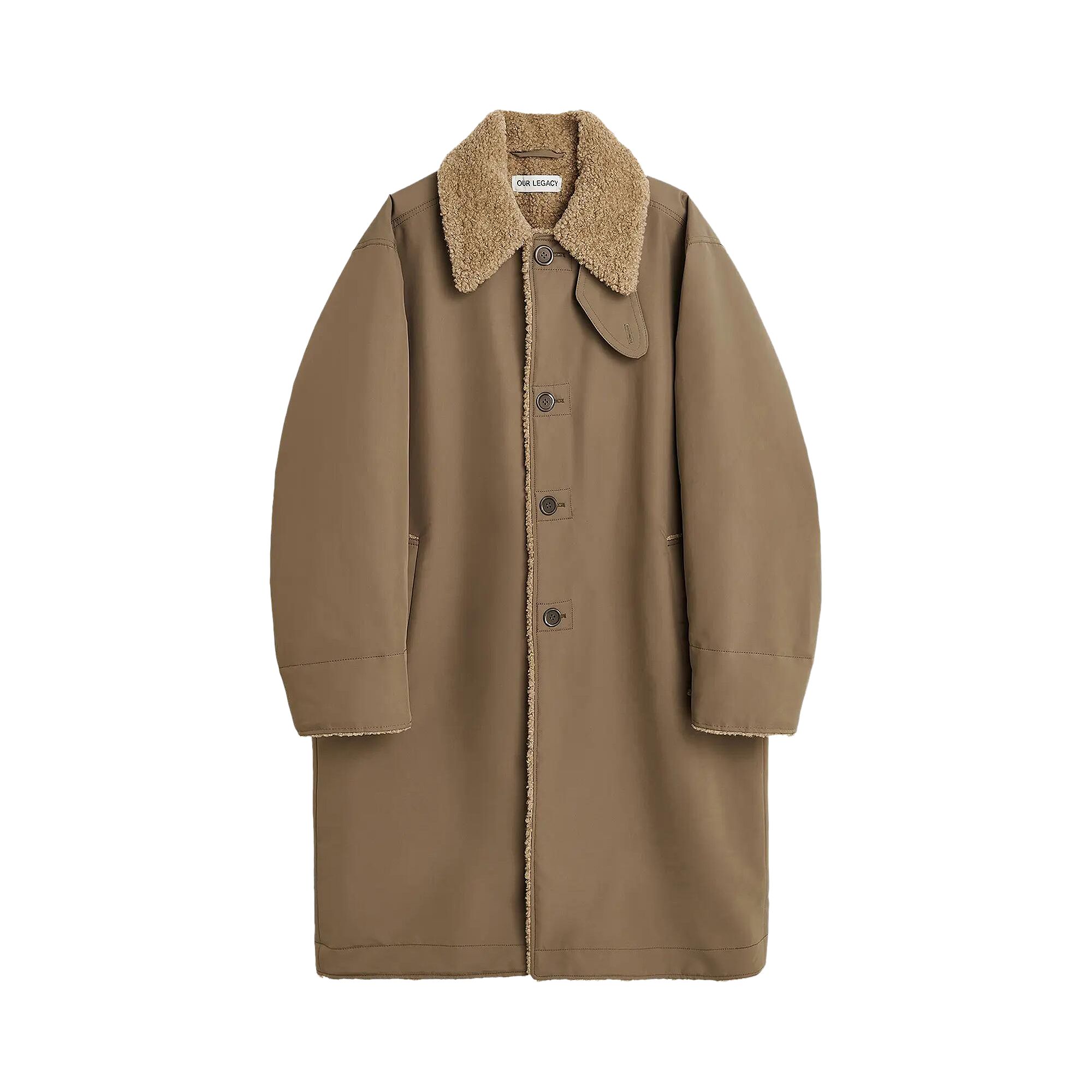Pre-owned Our Legacy Polar Coat 'beige' | Tan | Men's Size 50