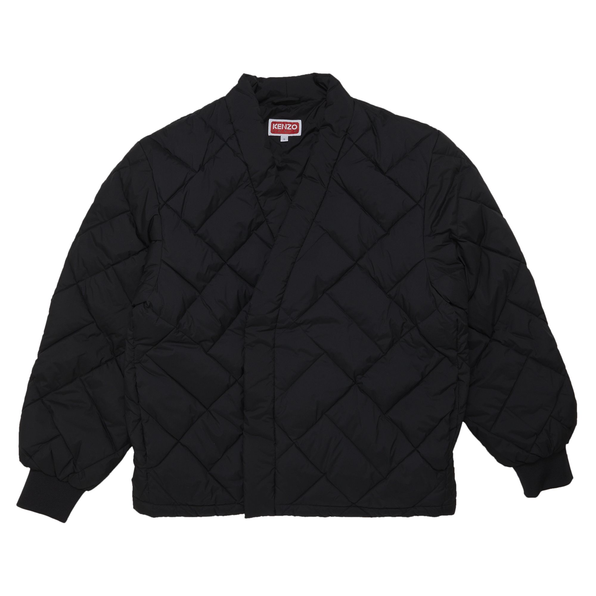Pre-owned Kenzo Weave Down Kimono 'black' | Men's Size M