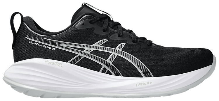 Asics Gel Cumulus 27 Extra Wide Black Concrete