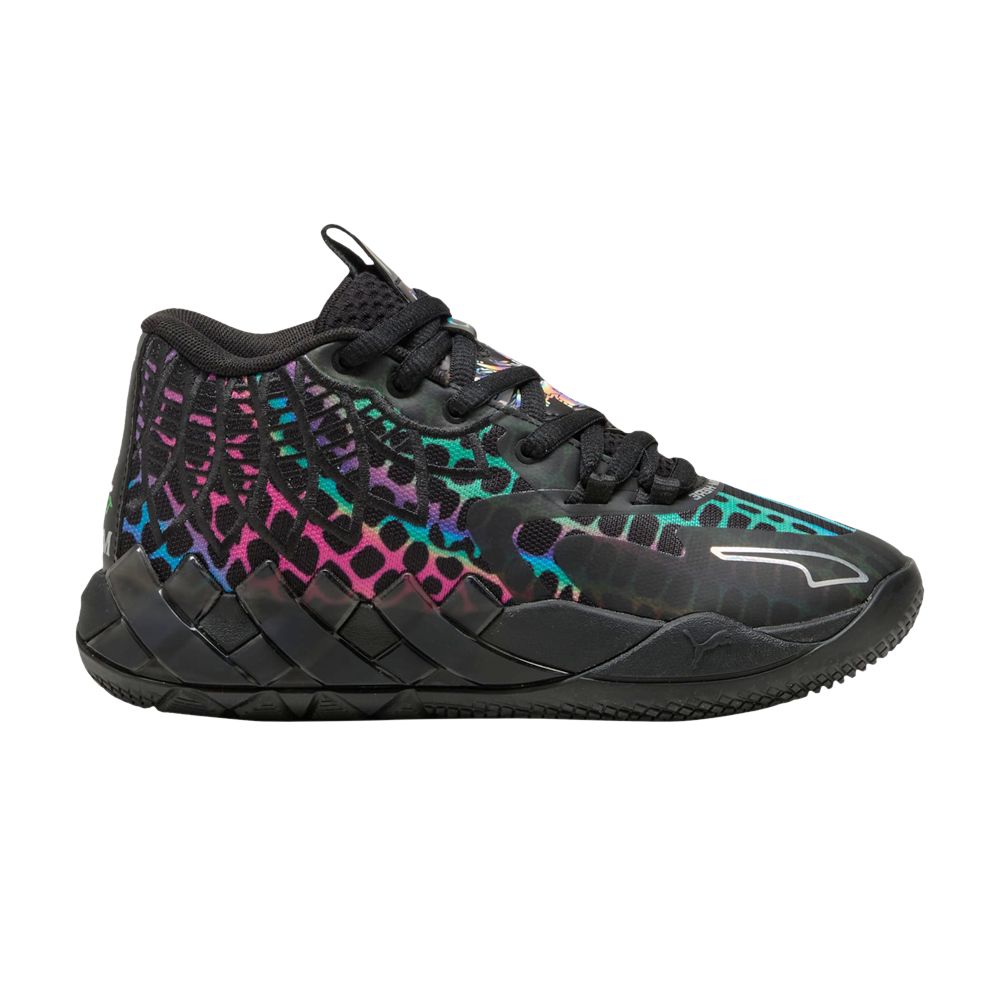 Pre-owned Puma Teenage Mutant Ninja Turtles X Mb.01 Jr 'baxter Stockman' | Black | Kid's Size 6.5