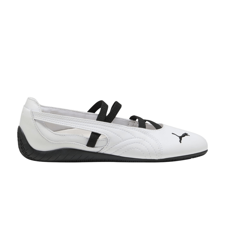 Buy Wmns Speedcat Ballet Leather 'White Black' - 403587 01 | GOAT DE