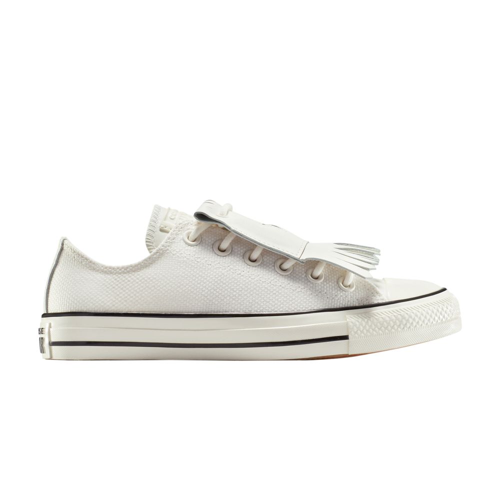 Pre-owned Converse Wmns Chuck Taylor All Star Low 'tassels' | Cream | Women's Size 7