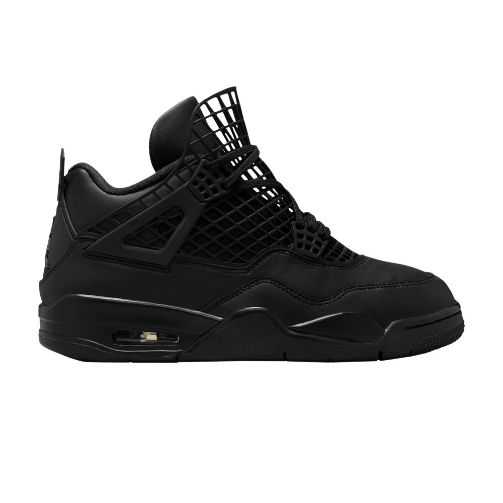 Pre-owned Air Jordan Wmns 4 Retro 'net - Black'