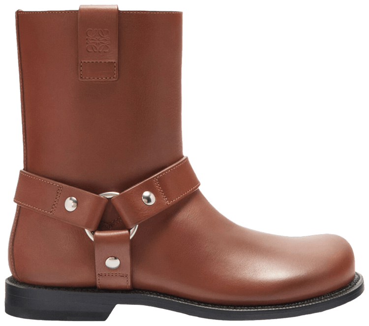 Loewe Wmns Campo Biker Boot Rust