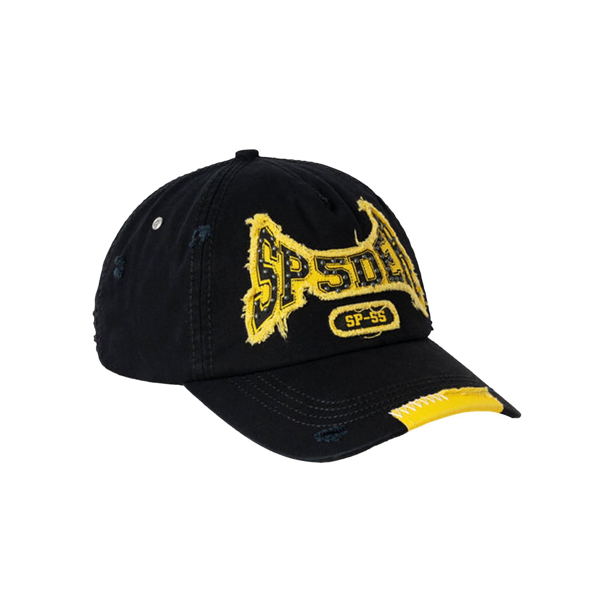 Pre-owned Sp5der T&f 6-panel Hat 'black' | Men's Size Onesize