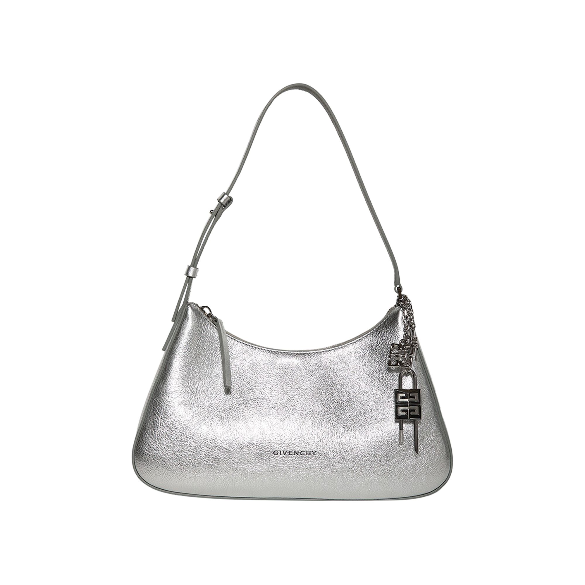 Pre-owned Givenchy Small Lucky Lock Shoulder Bag 'light Silvery' | Women's Size Onesize