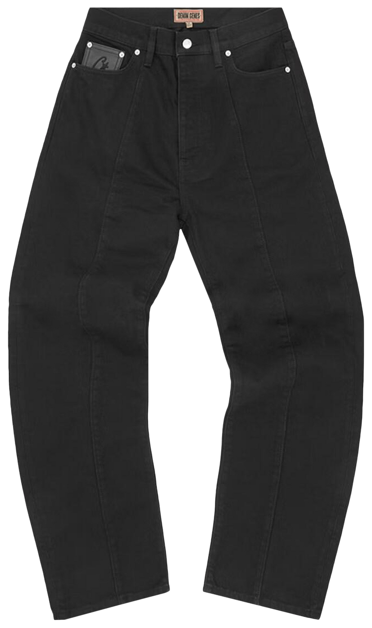 Corteiz Embossed C-Star Denim Work Pant Grey Men's - FW24 - US