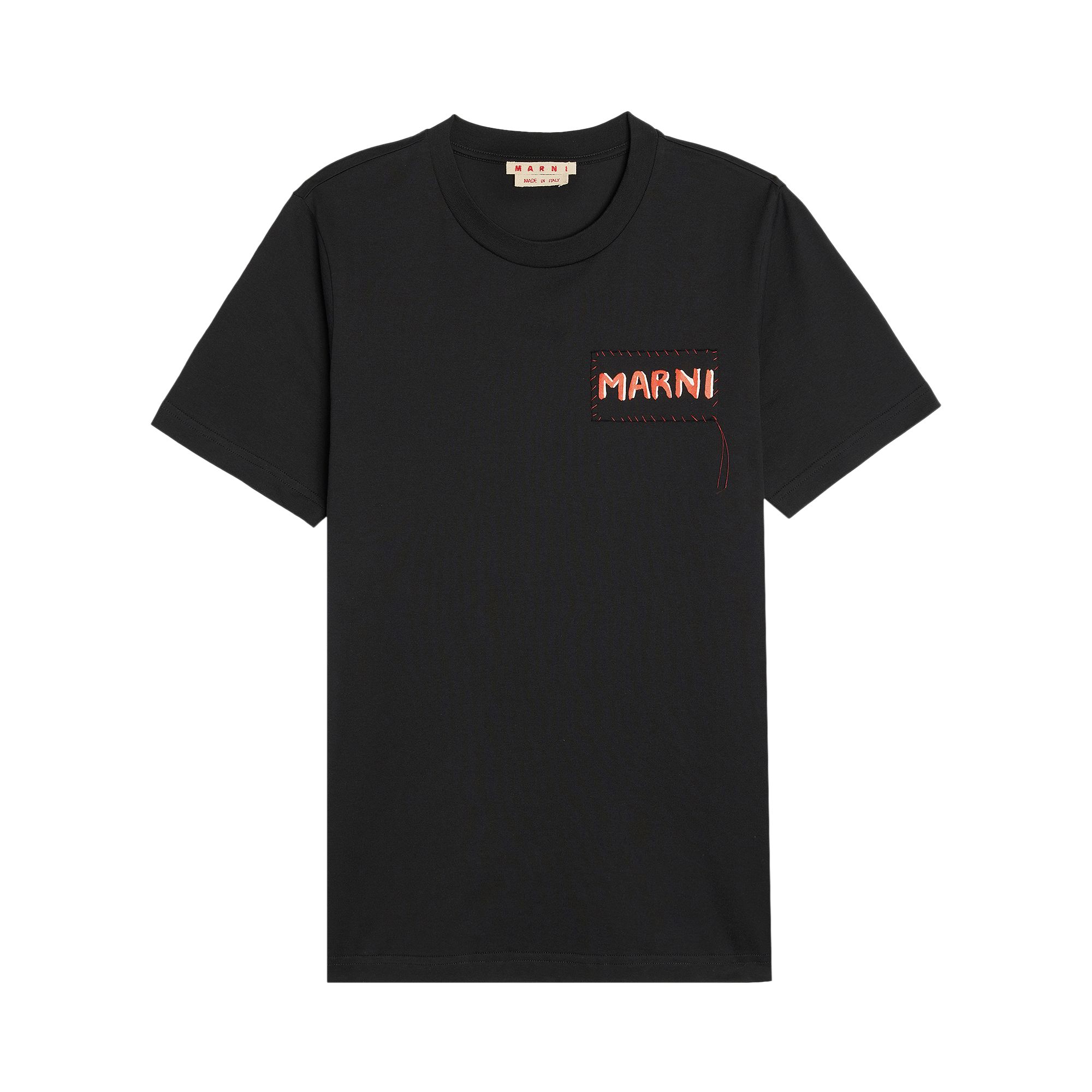 Pre-owned Marni Patch T-shirt 'black' | Men's Size 50