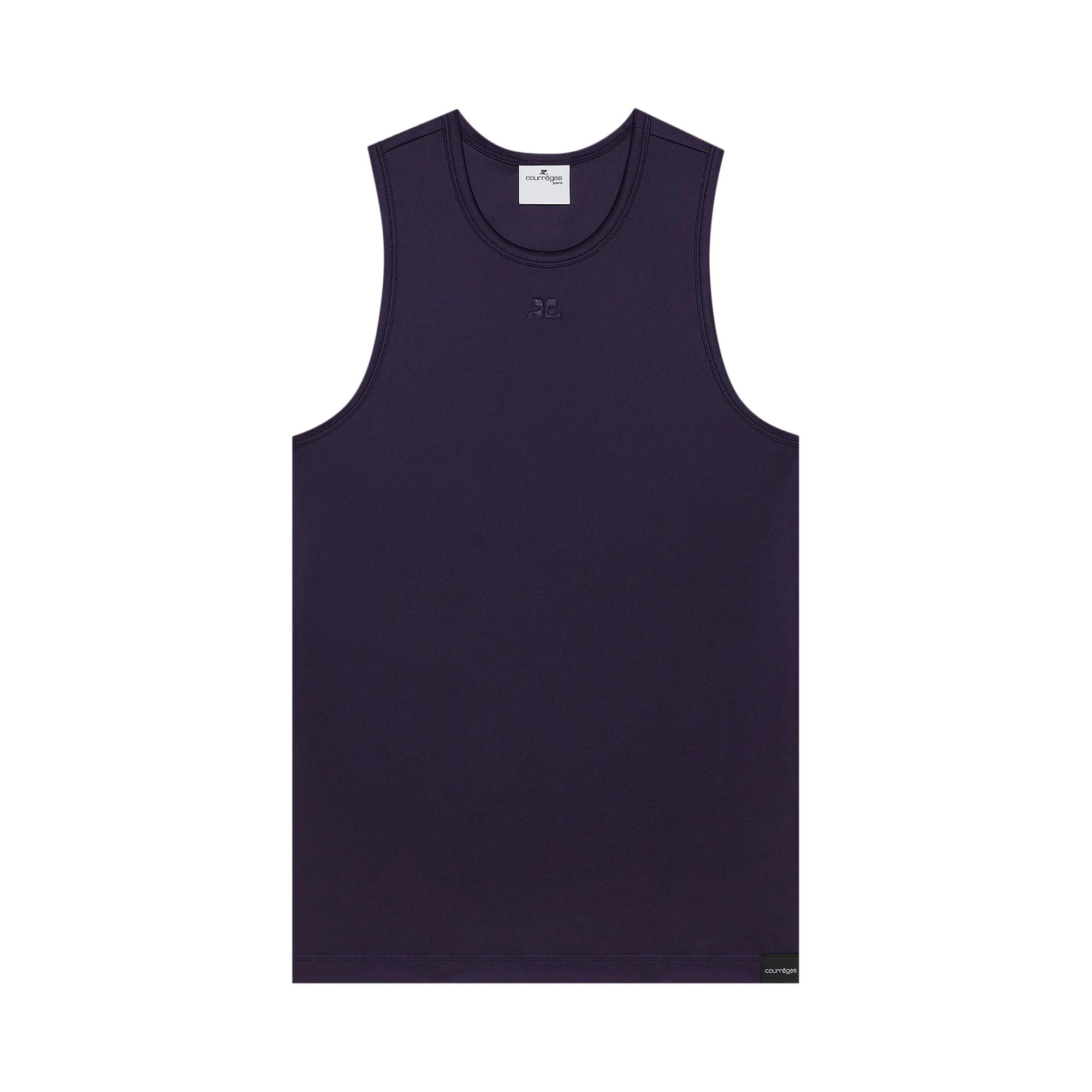 Pre-owned Courrèges Sport Interlock Tank Top 'navy' | Blue | Men's Size M