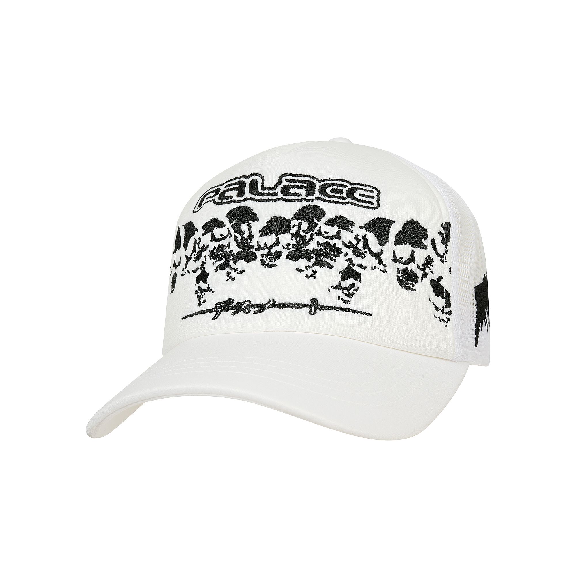 Pre-owned Palace X Death Note Trucker 'white' | Men's Size M