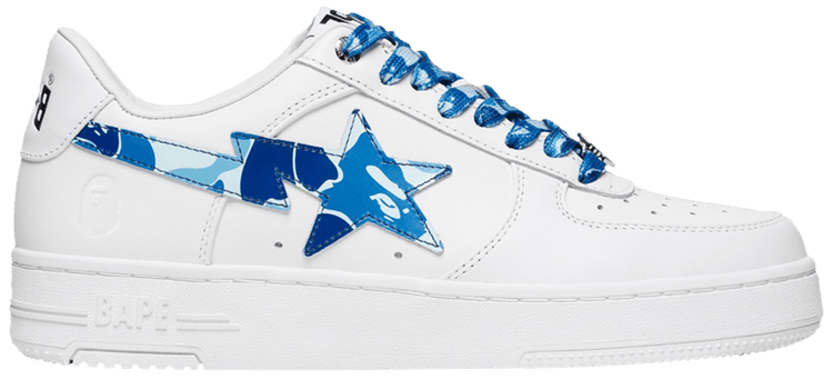 Wmns Bapesta ABC Camo Pack   Blue