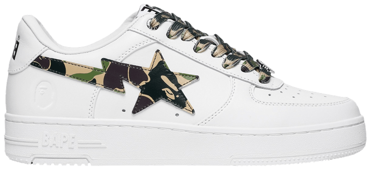 Wmns Bapesta ABC Camo Pack   Green