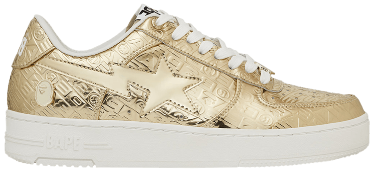 Bapesta 5 Gold Monogram