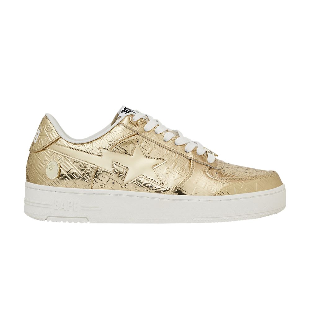 BAPE Bapesta #5 'Gold Monogram' | Men's Size 9 - 1K80191305-GLD