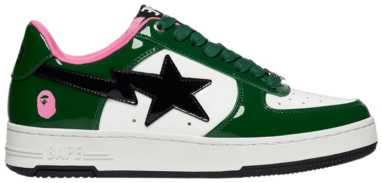 Wmns Bapesta 1 Green Pink