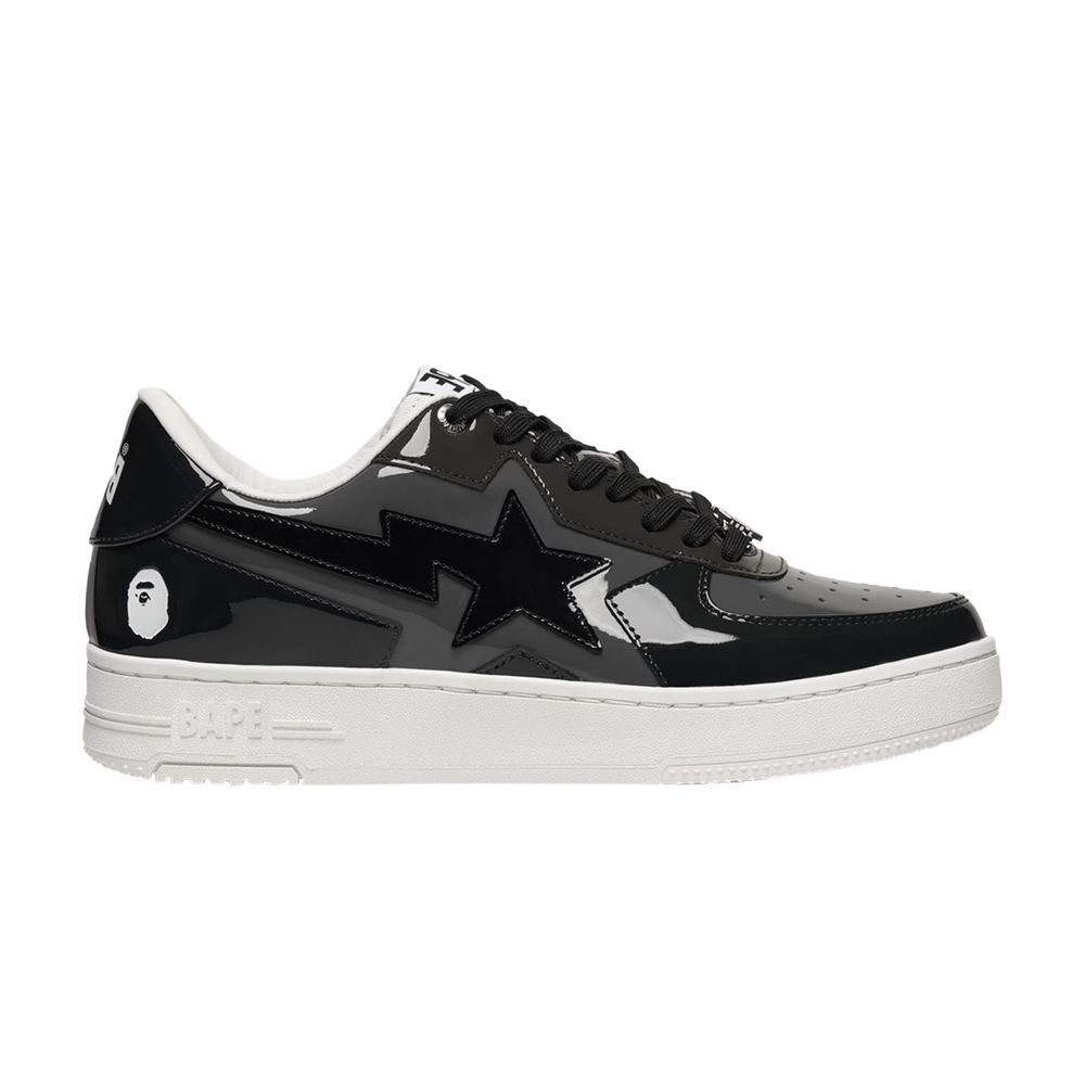 BAPE Wmns Bapesta Icon 'Black' | Women's Size 4 - 1K80291308-BLK