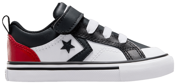 Converse Pro Blaze Strap Leather EasyOn Low TD Black Red White
