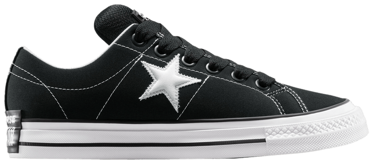 Converse One Star Low Puff   Black White