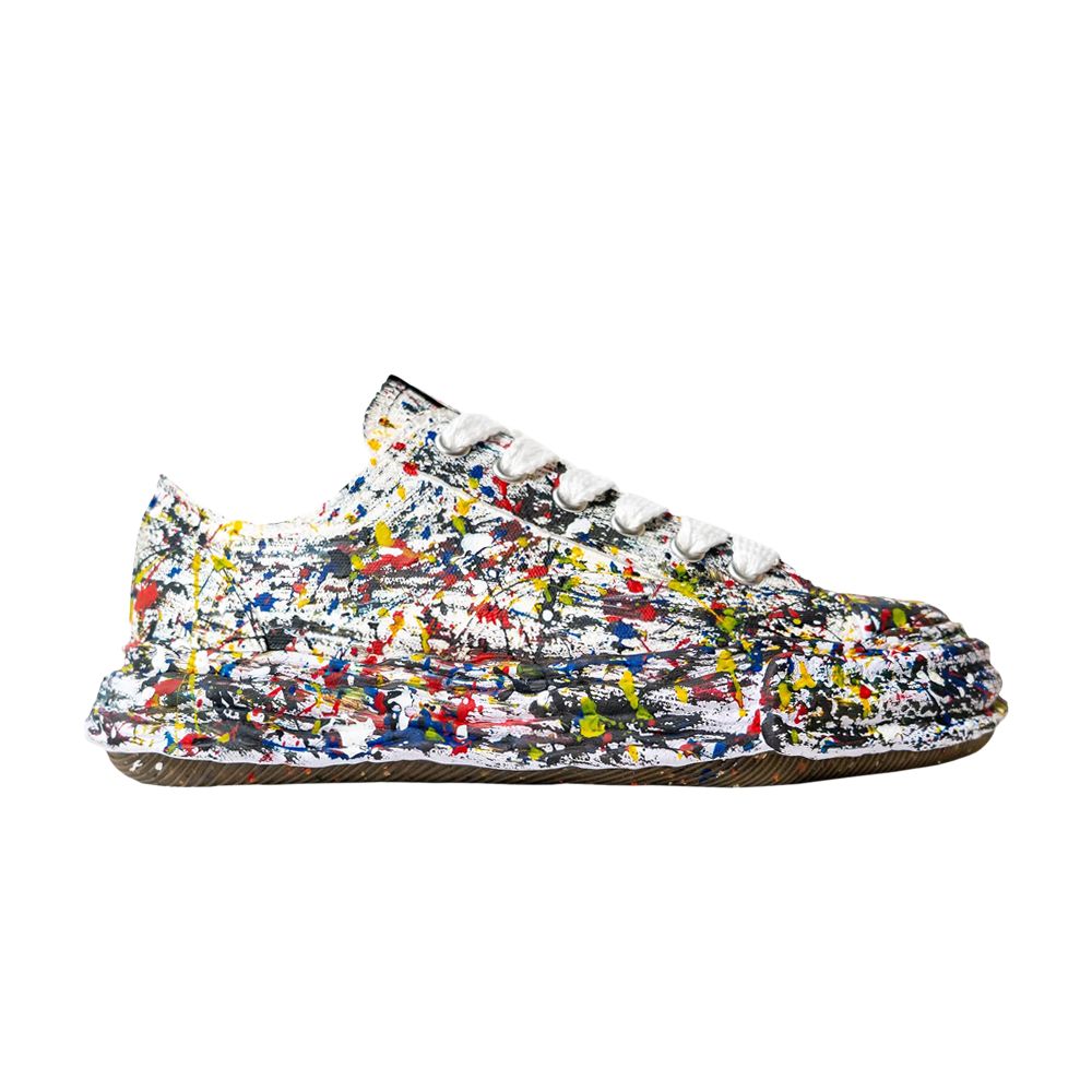 Pre-owned Miharayasuhiro Maison Mihara Yasuhiro Maison Mihara Yasuhiro Peterson 23 Og Sole Canvas Low 'sputtering - White' |