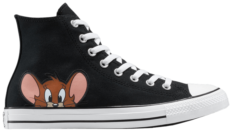 Tom  Jerry x Chuck Taylor All Star High Black