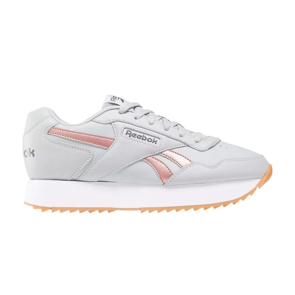 Pre-owned Reebok Wmns Glide Ripple Double 'cold Grey Rose Gold' | Women's Size 8.5 In Gray
