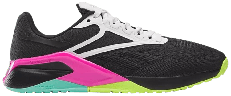 Reebok Wmns Nano X2 Black Laser Lime Pink