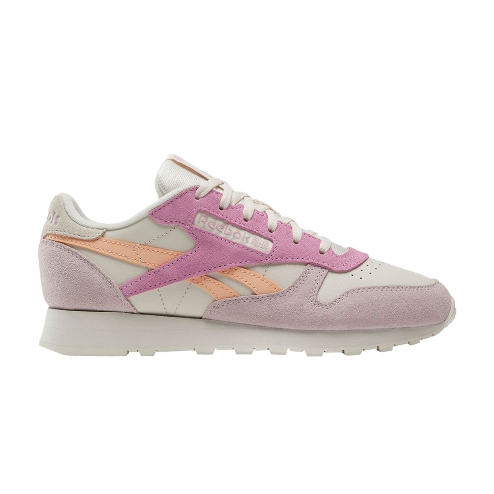Reebok Wmns Classic Leather 'Bone Peach Glow Ashen Lilac' | Pink | Women's Size 7.5 - IG8808