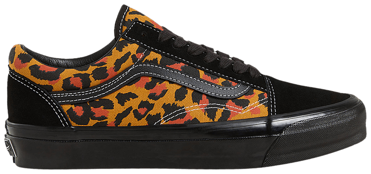 Vans Old Skool 36 Orange Leopard