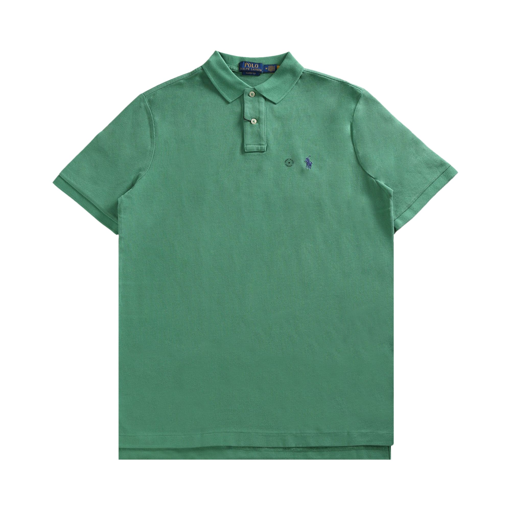 Pre-owned Polo Ralph Lauren Short-sleeve Mesh Polo 'raft Green' | Men's Size Xl