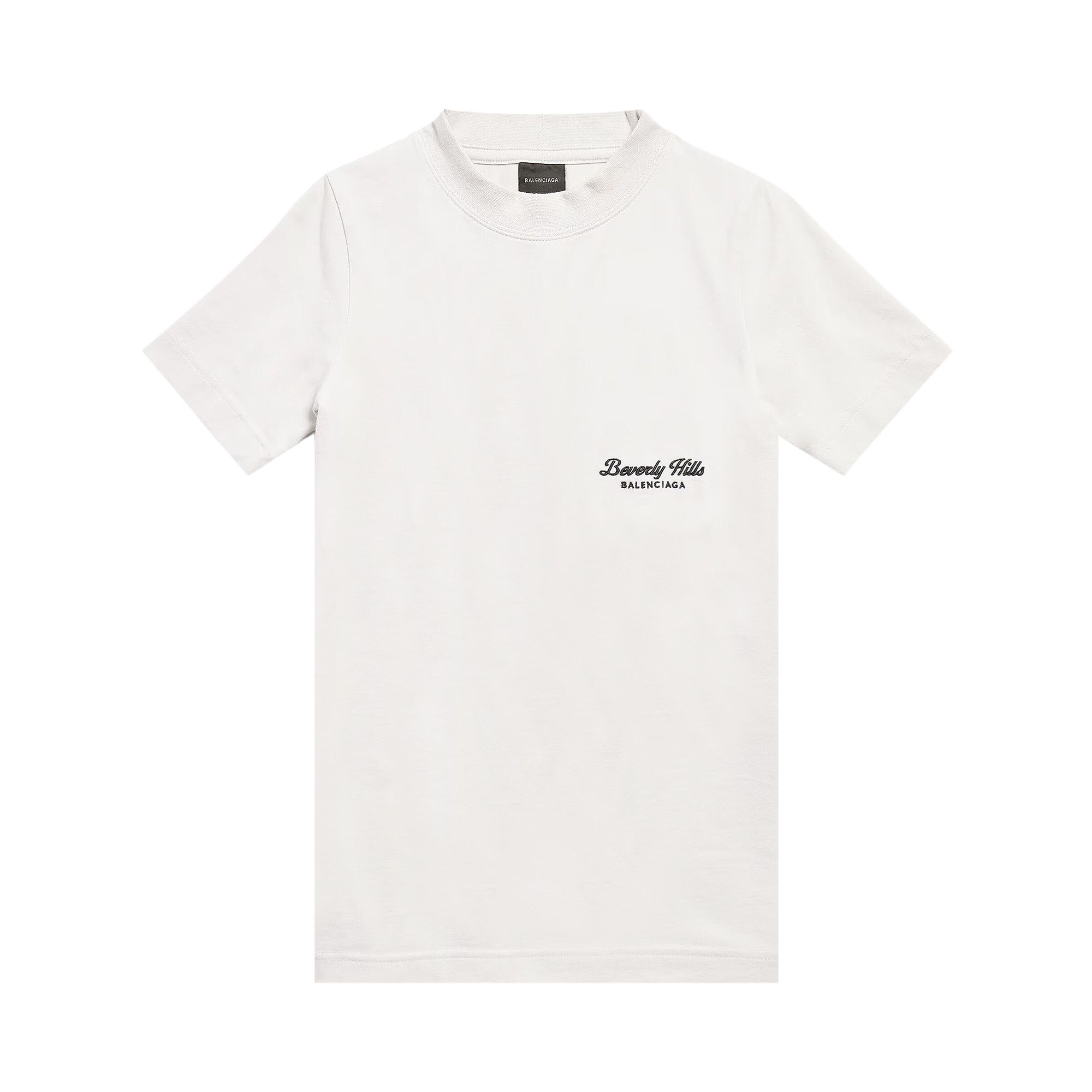 Pre-owned Balenciaga Fitted T-shirt 'off White/black' | Women's Size M