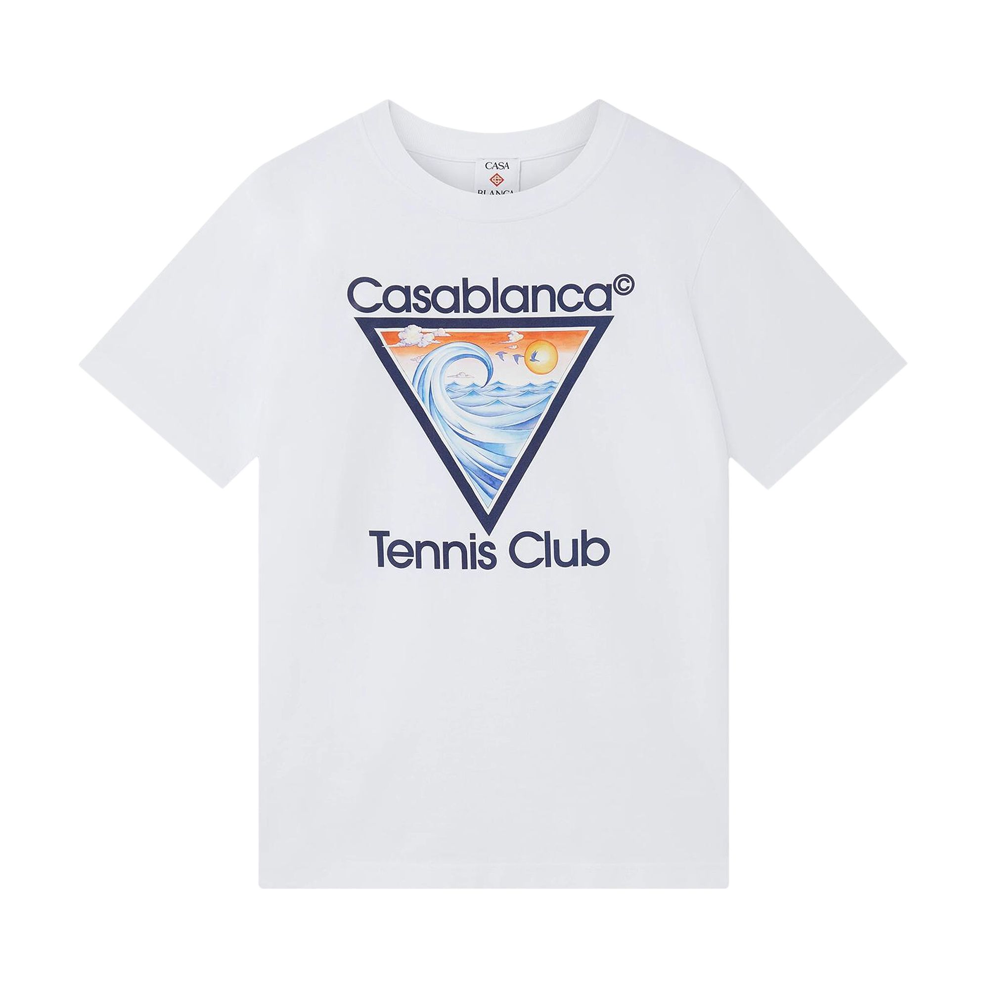 Pre-owned Casablanca Tennis Club Icon T-shirt 'white' | Men's Size Xxl