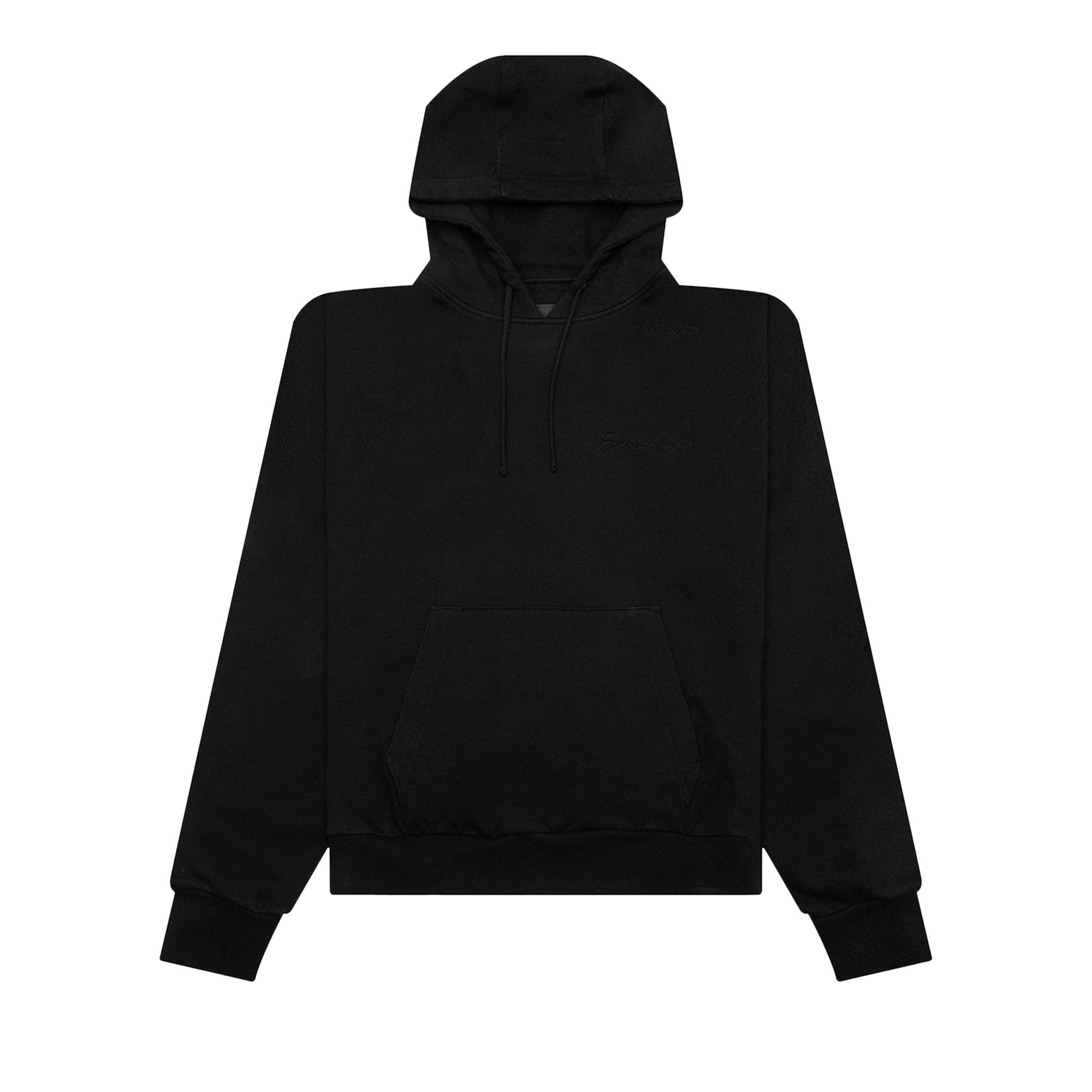Pre-owned Givenchy Logo Embossed Hoodie 'black' | Men's Size Xl