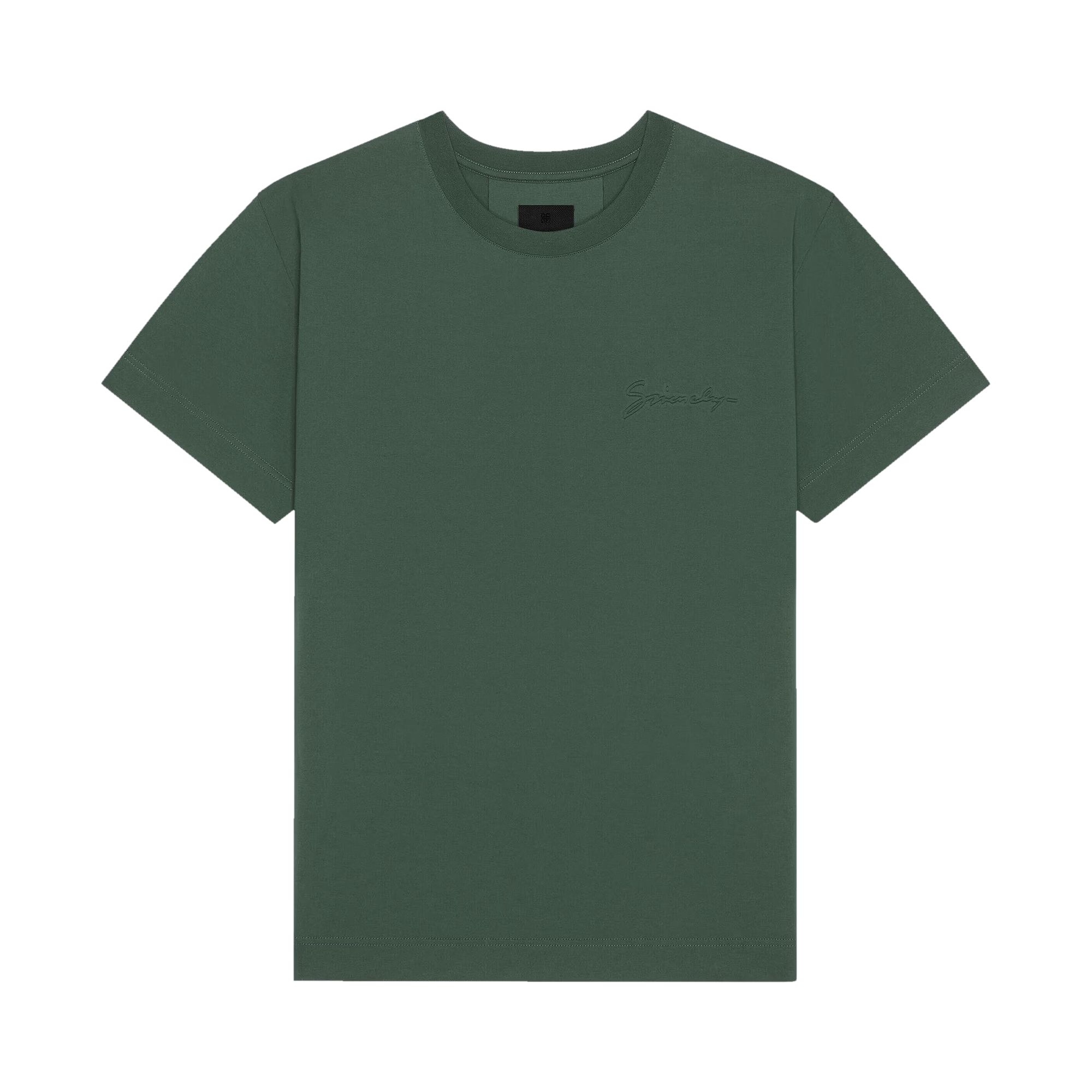 Pre-owned Givenchy Short-sleeve T-shirt 'dark Green' | Men's Size S