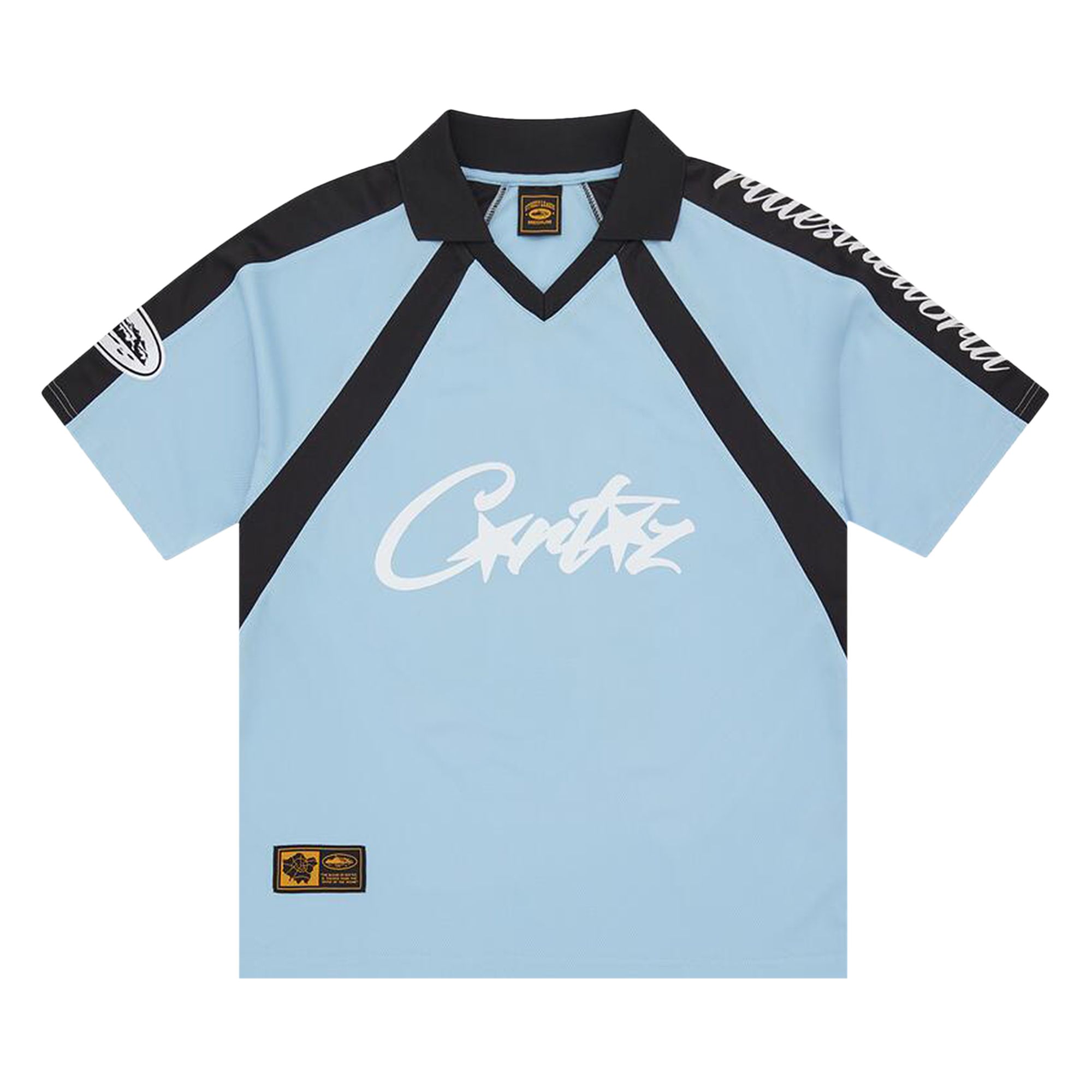 Pre-owned Corteiz Allstarz Football Jersey 'baby Blue' | Men's Size M