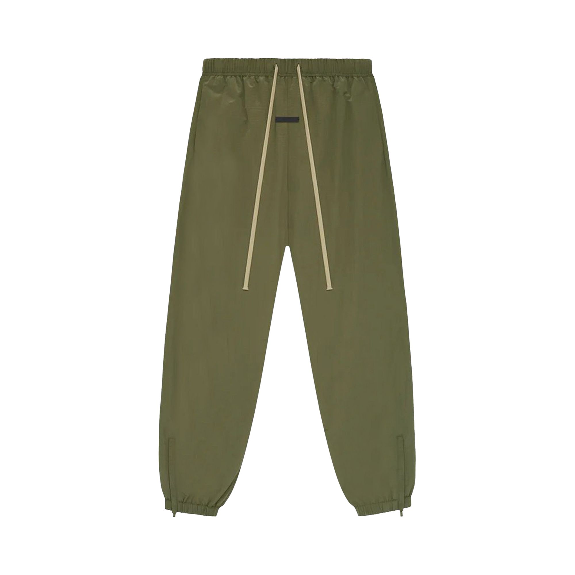 Pre-owned Essentials Fear Of God  Ripstop Track Pant 'military' | Green | Men's Size Xl