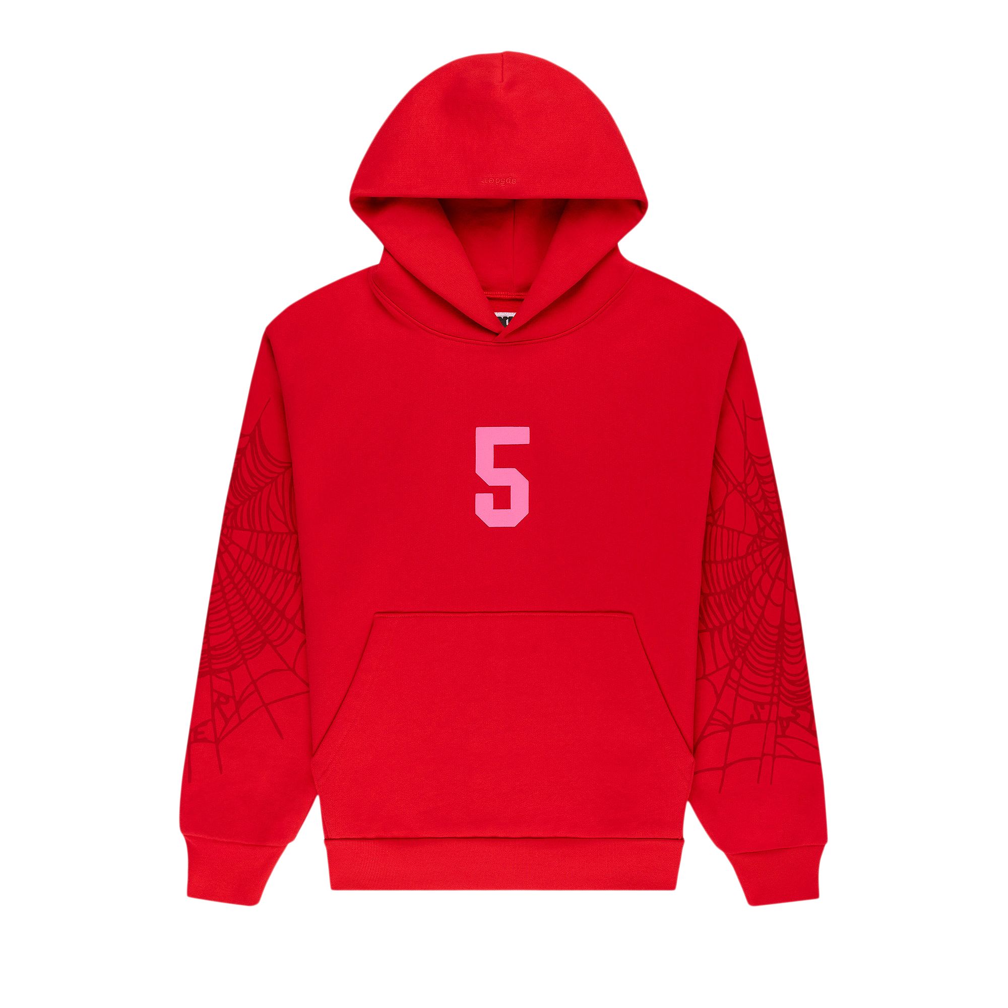 Pre-owned Sp5der Stadium Hoodie 'red' | Men's Size M