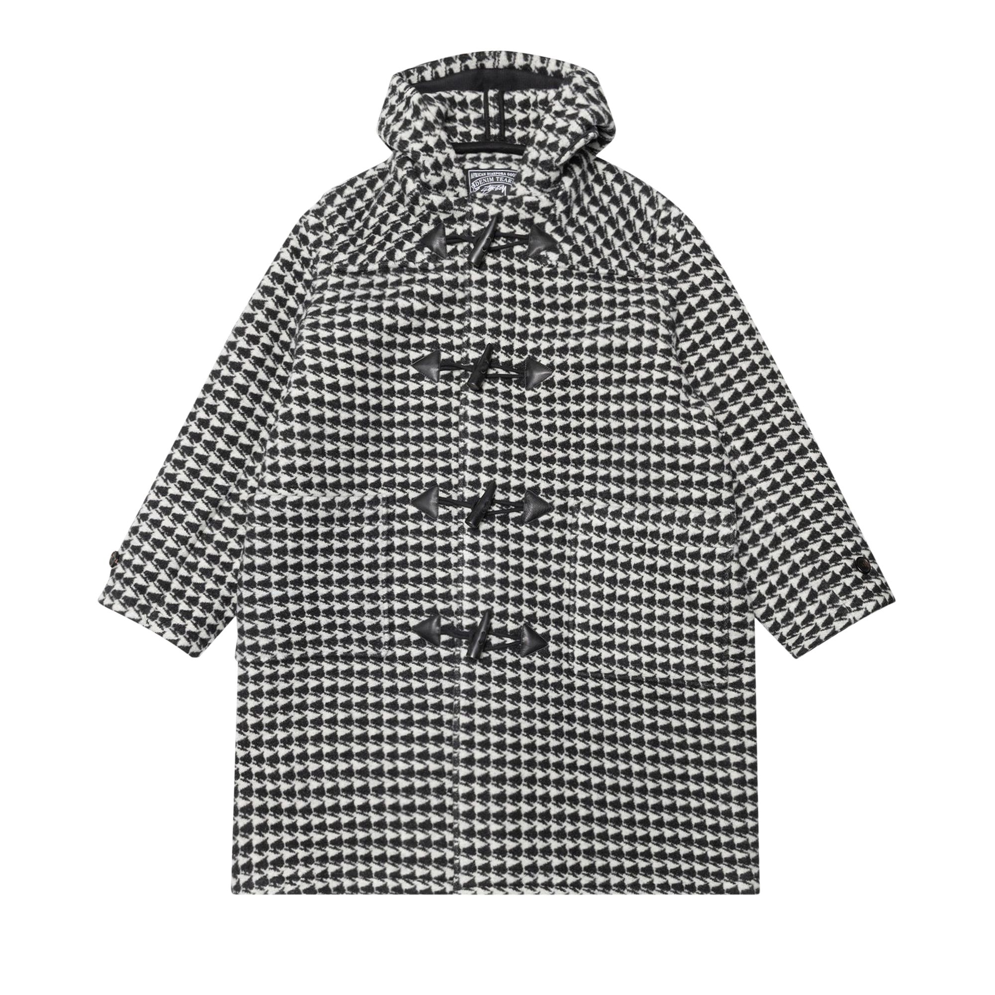 Pre-owned Stussy X Denim Tears Duffle Coat 'black' | Men's Size S