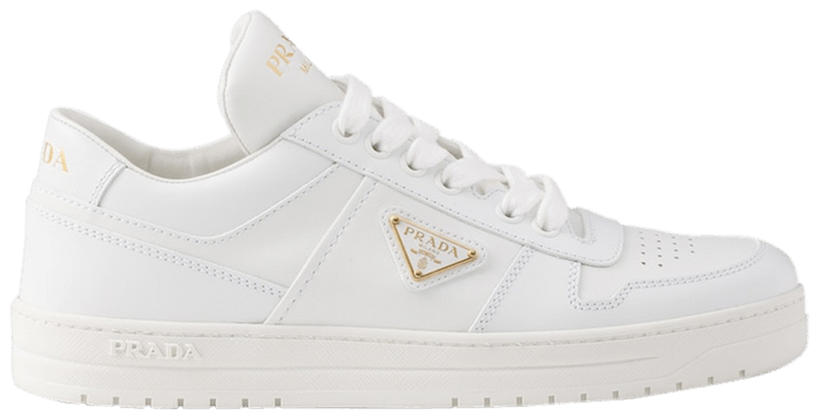 スニーカー PRADA Women Sneakers 1E792MFDD303LPH F0009 White Buy Prada Wmns Downtown Leather 'White' - 1E792M 3LPH F0009