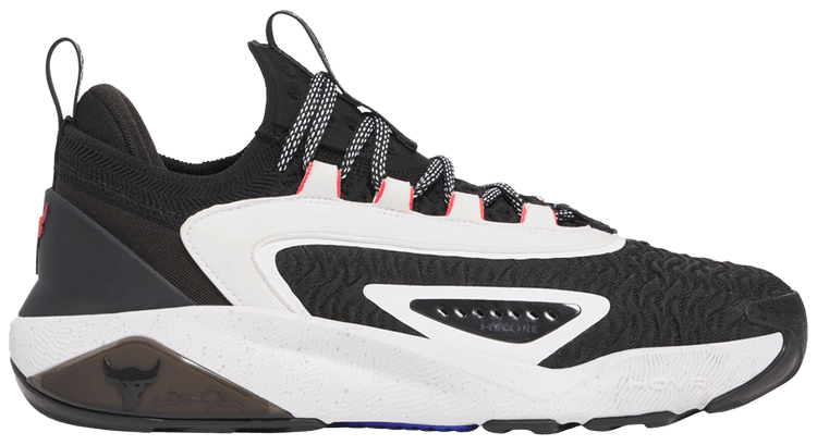 Under Armour Project Rock 7 Black White Racer Red