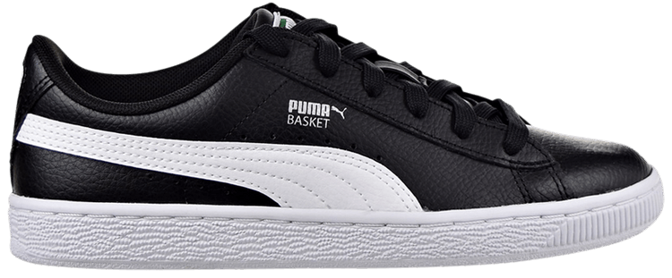 Puma Basket Classic LFS Jr Black White