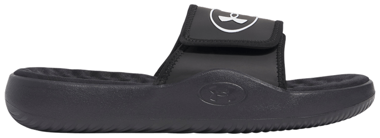 Under Armour Ignite Pro 8 Slide Galaxy Black White