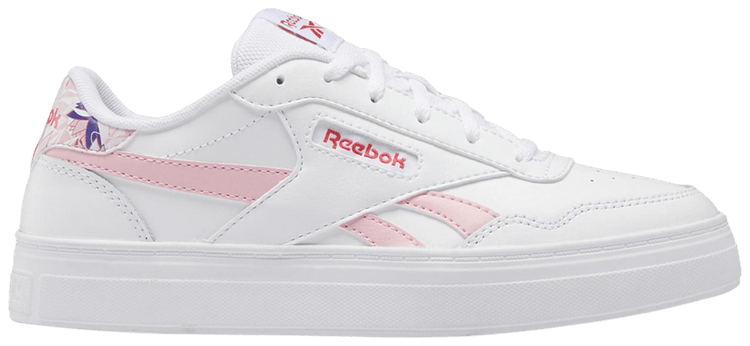 Reebok Wmns Court Advance Bold White Pink Glow