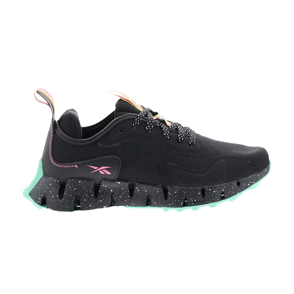 Pre-owned Reebok Wmns Zig Dynamica Adventure 'black True Pink' | Women's Size 7.5