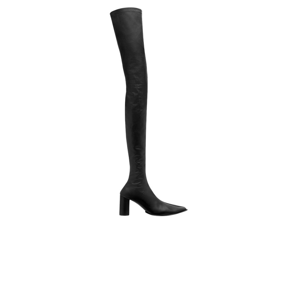 Pre-owned Mm6 Maison Margiela Wmns Over-the-knee Tall Boot 'black' | Women's Size 38