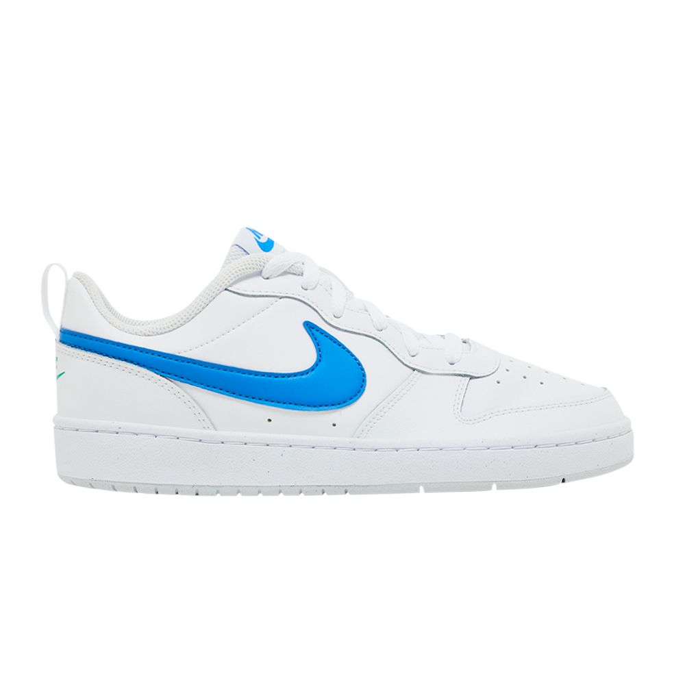 Pre-owned Nike Court Borough Low 2 Gs 'white Photo Blue' | Kid's Size 3.5