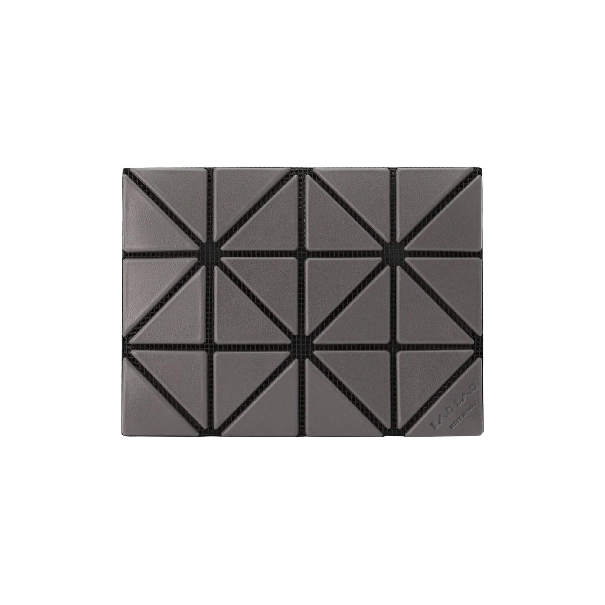 Pre-owned Bao Bao Issey Miyake Card Case 'charcoal Grey' | Men's Size Onesize