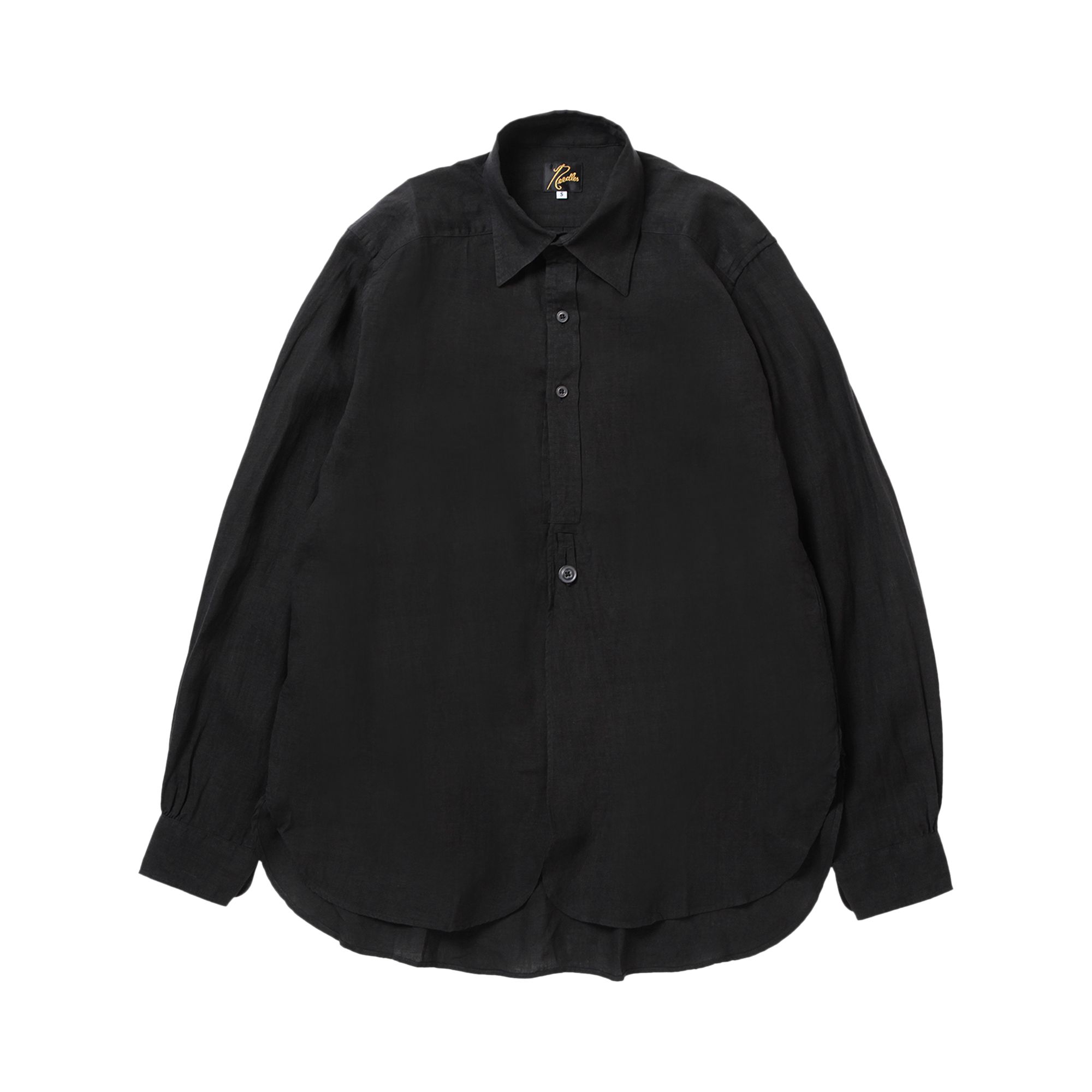 Pre-owned Needles Regular Collar Edw Shirt 'black' | Men's Size S