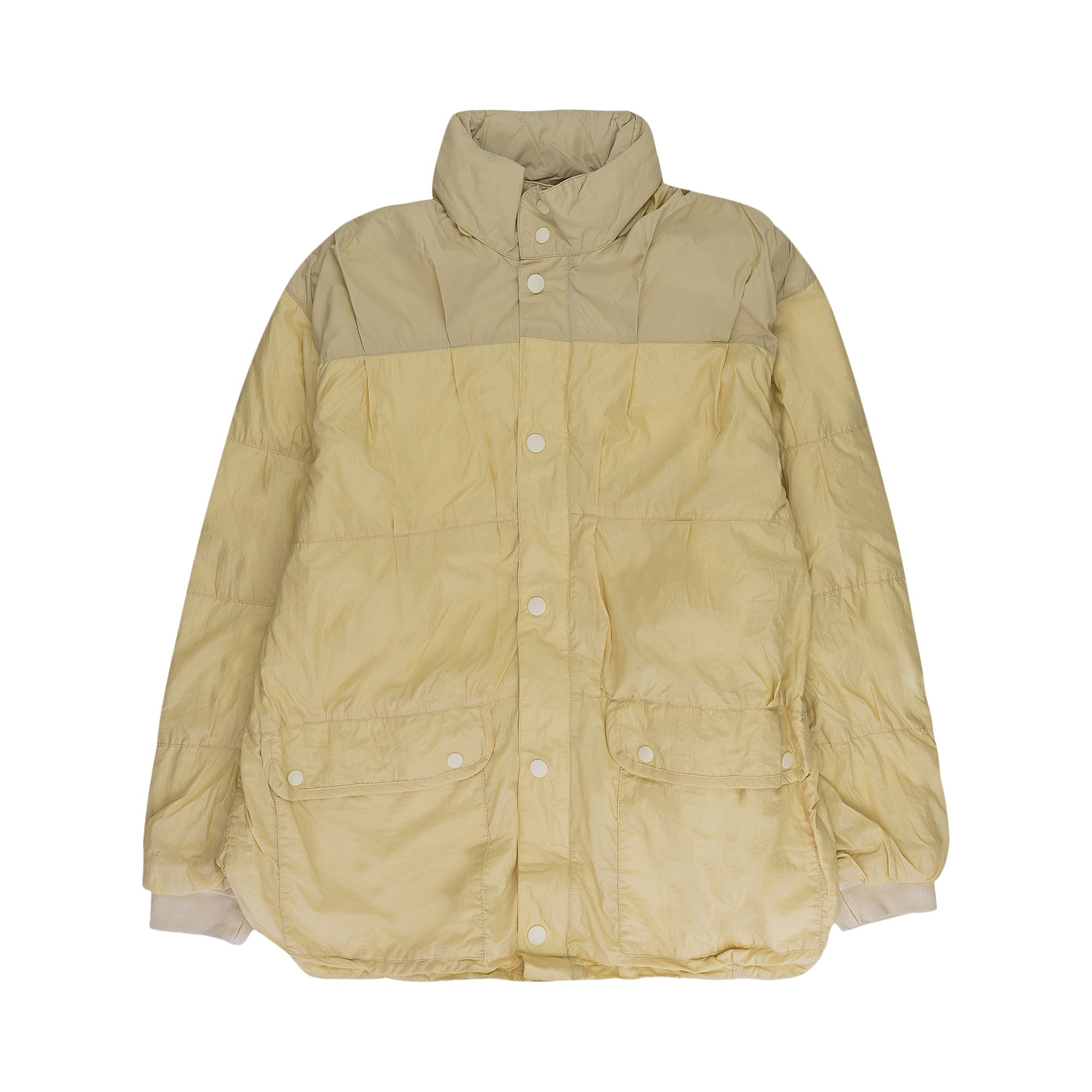 Pre-owned Our Legacy Nylon Zip Up Jacket 'cream' | Men's Size 48