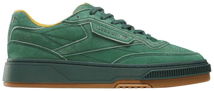 Reebok Club C LTD Green Edge Suede